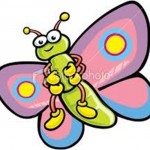 Jumping castle 511 Butterfly garden butterfly1