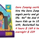 weekend jumping castle hire